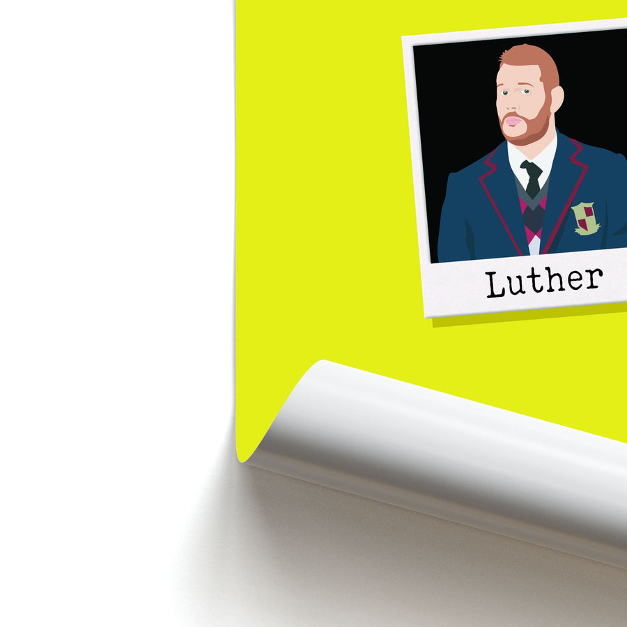 Sticker Luther - Umbrella Academy Poster