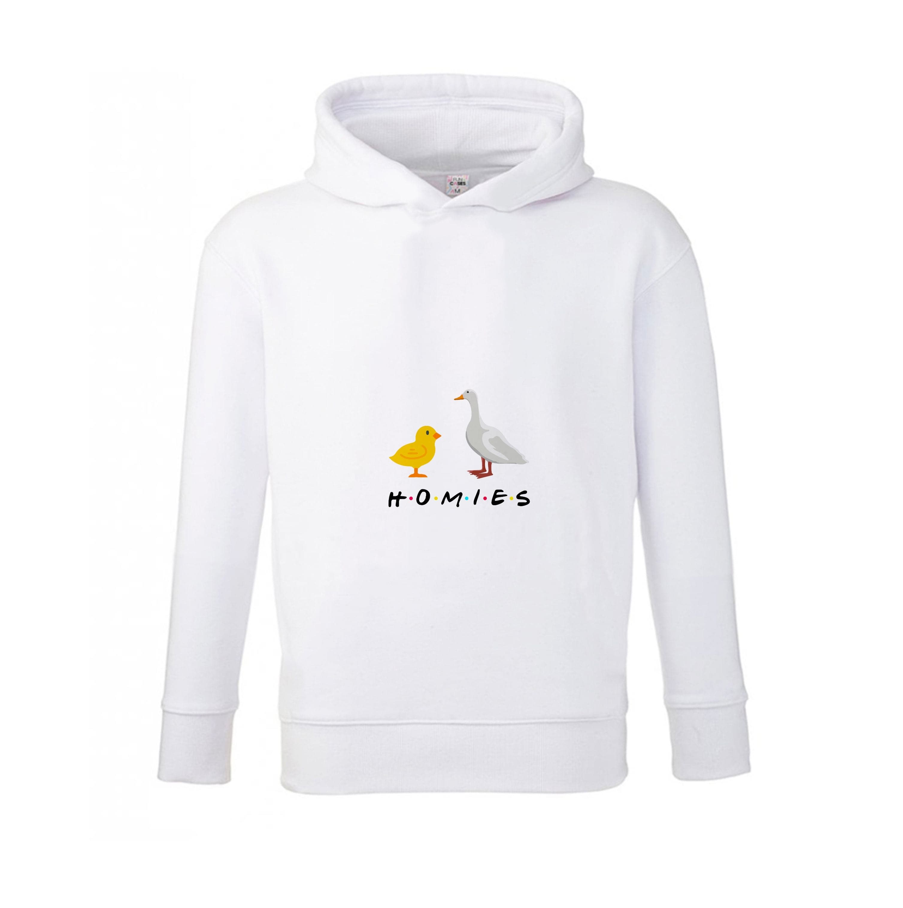 Homies Chick And Duck Kids Hoodie