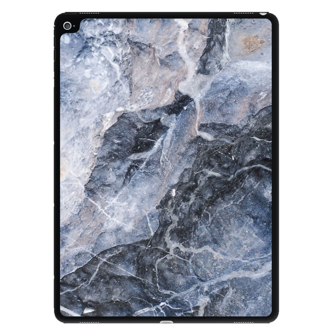 Grey and White Marble iPad Case