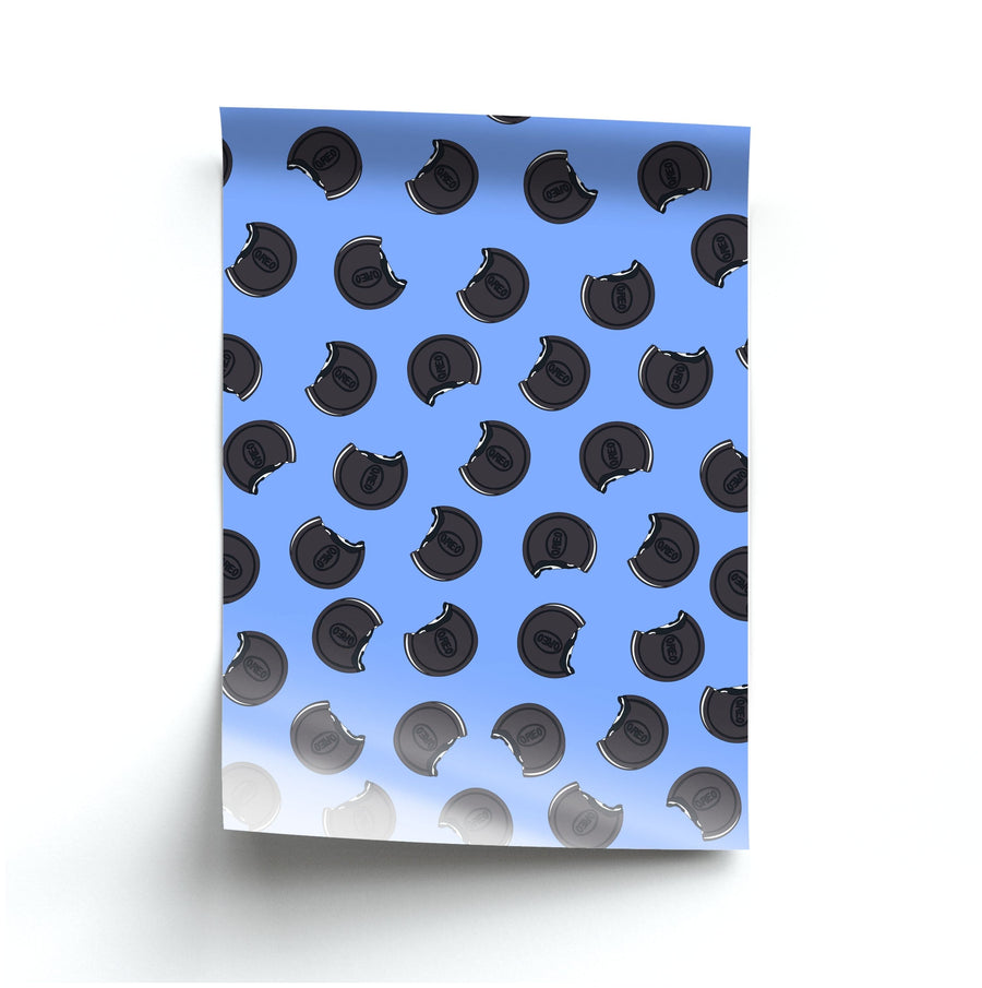 Oreos - Biscuits Patterns Poster