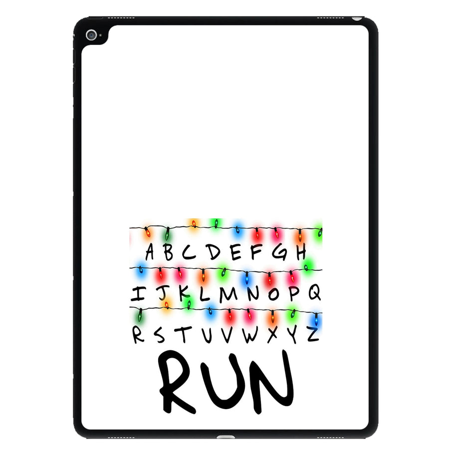 Run - Stranger Things iPad Case