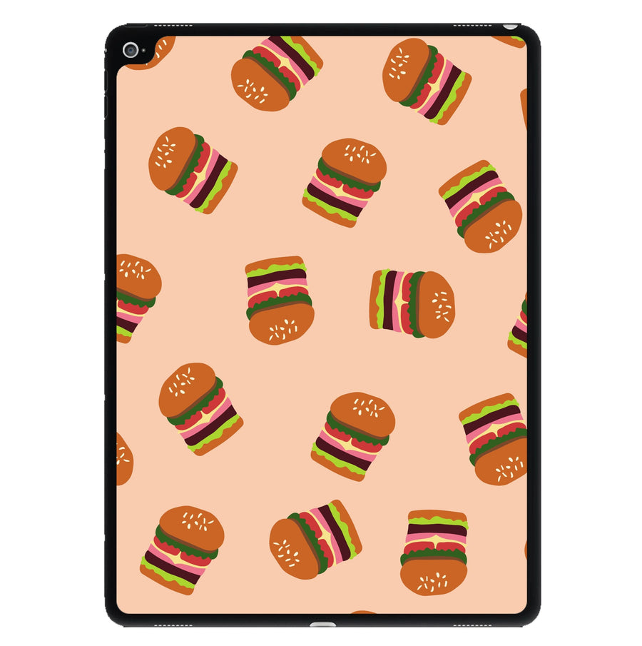 Burgers - Fast Food Patterns iPad Case