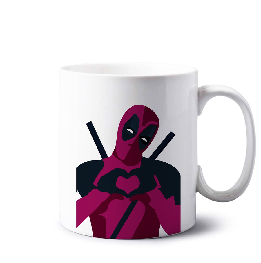 Deadpool heart - Marvel Mug