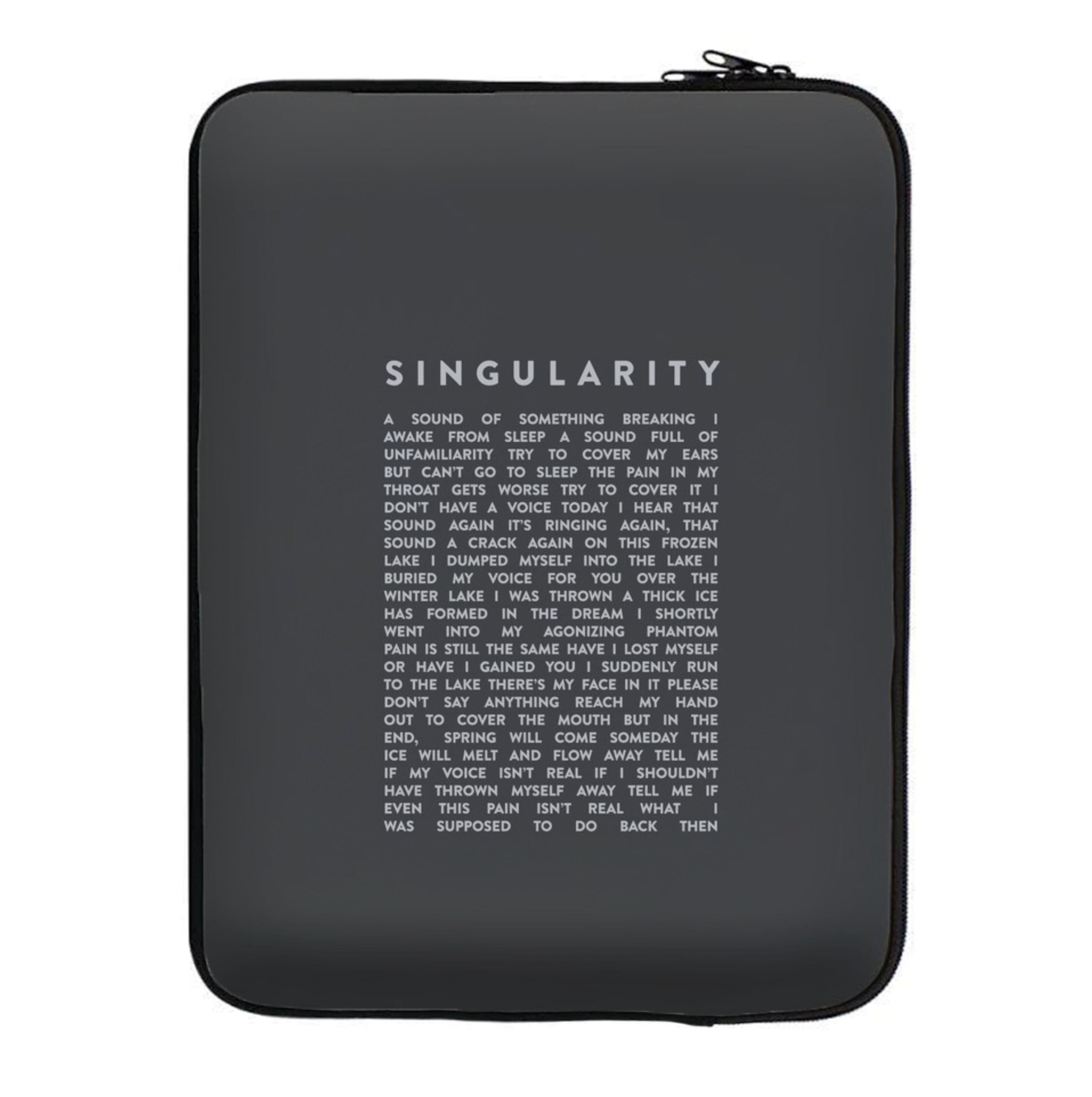 Singularity Lyrics - K Pop Laptop Sleeve