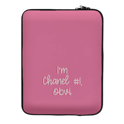 I'm Chanel Number One Obvi - Halloween Queens Laptop Sleeve