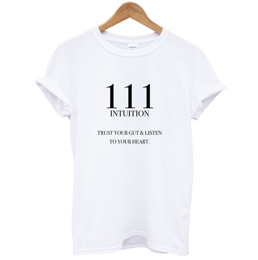 111 - Angel Numbers T-Shirt