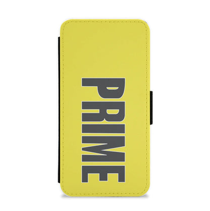 Prime - Yellow Flip / Wallet Phone Case