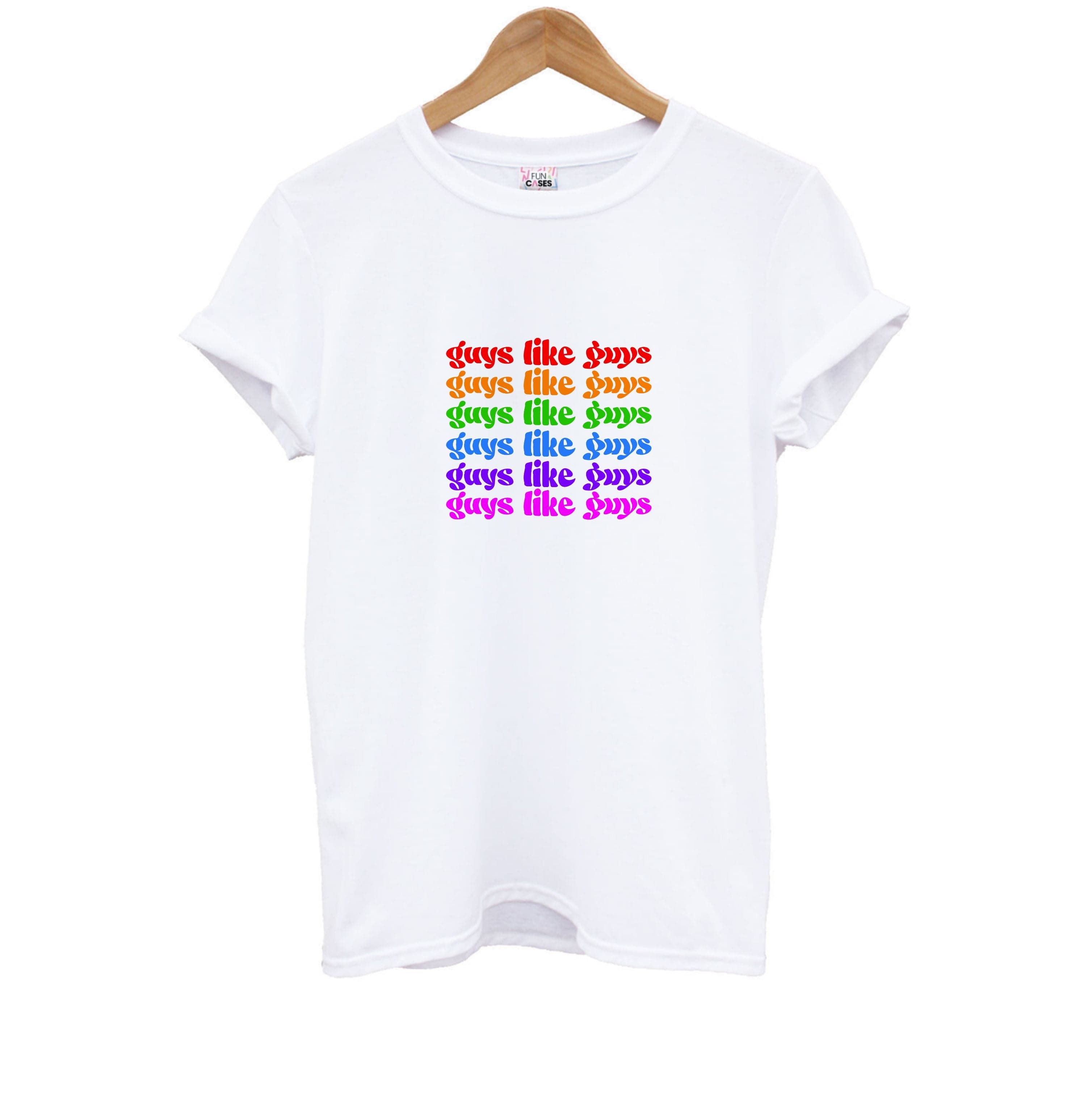 Guys like guys - Pride Kids T-Shirt