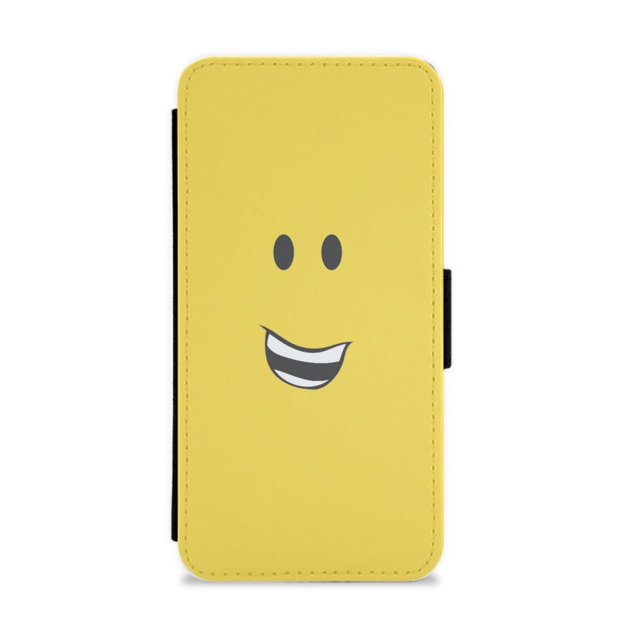 Yellow Face - Roblox Flip / Wallet Phone Case