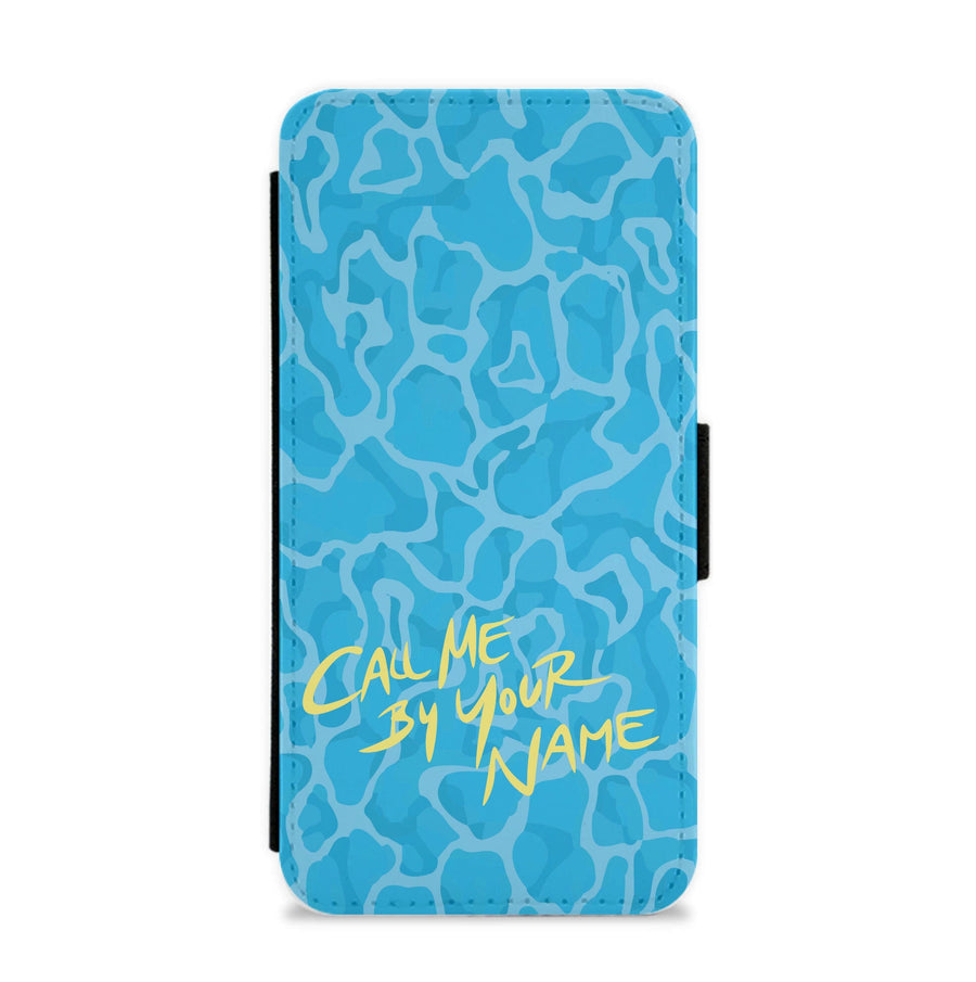 Title - Call Me By Your Name Flip / Wallet Phone Case