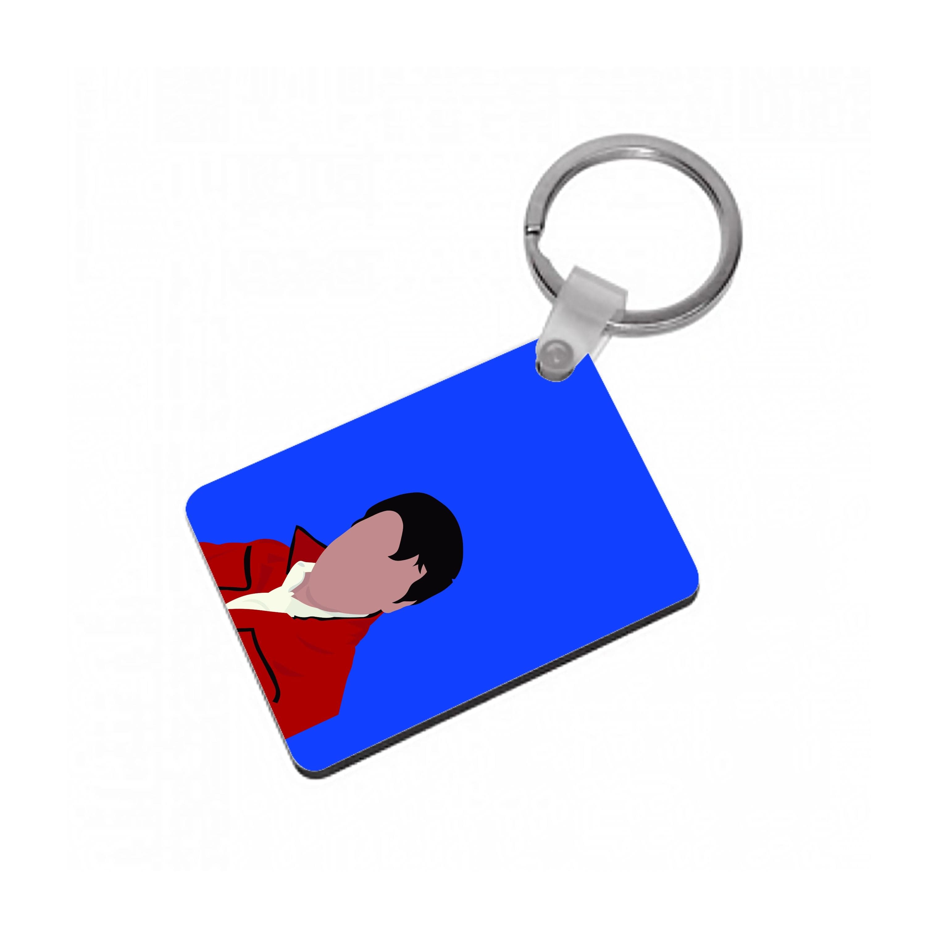 Red Suit Keyring