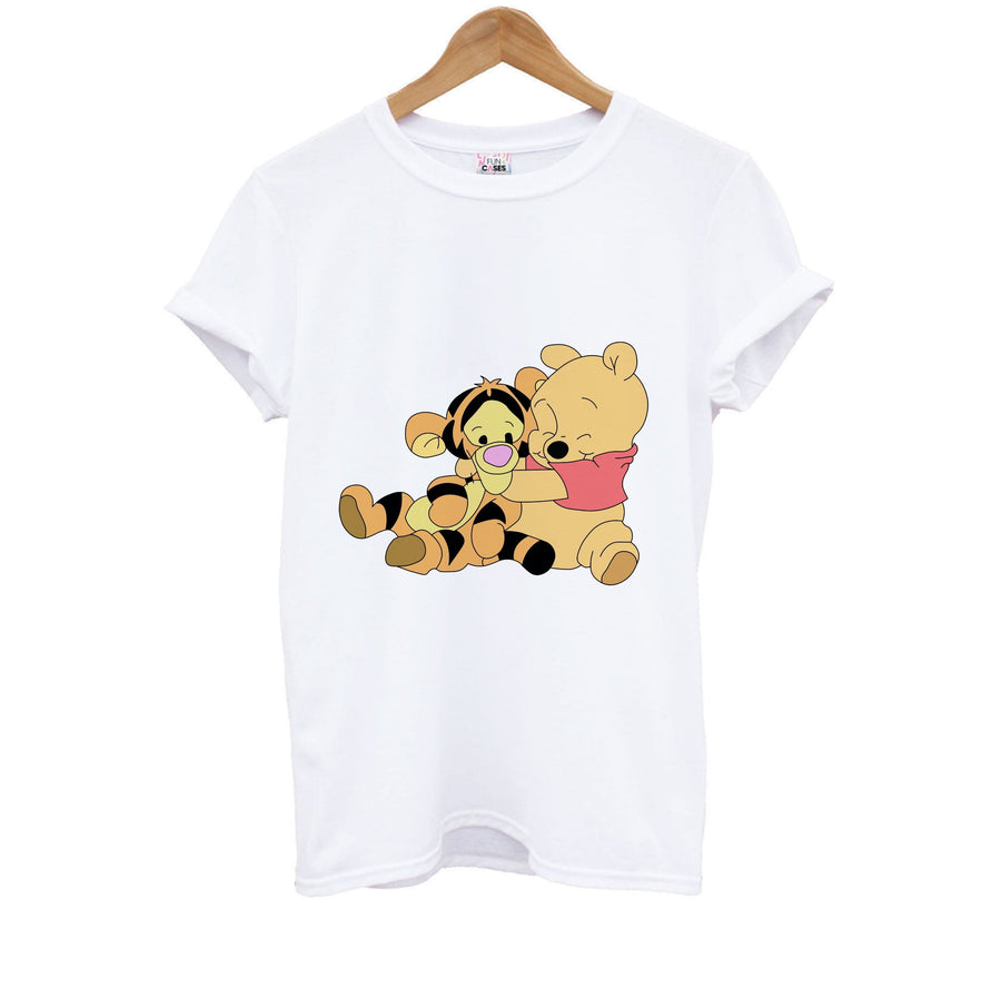 A Hug Said Pooh - Winnie The Pooh Kids T-Shirt