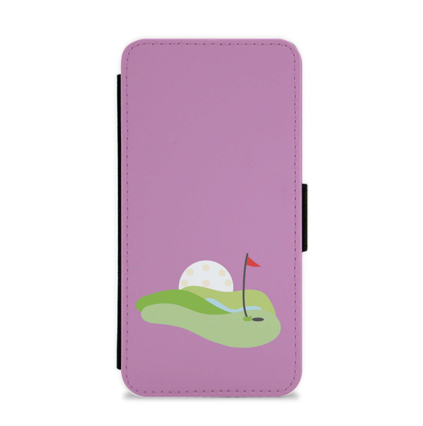 Golf course Flip / Wallet Phone Case