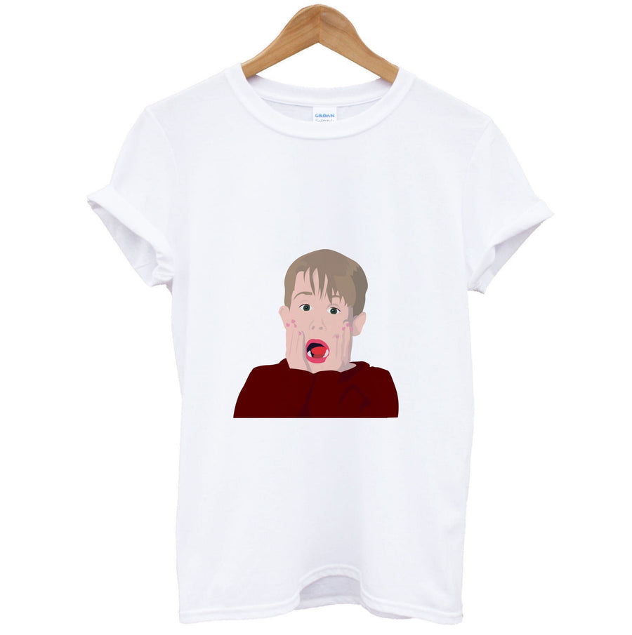 Kevin Shocked! - Home Alone T-Shirt