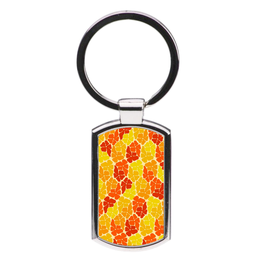 Abstract Pattern 3 Luxury Keyring