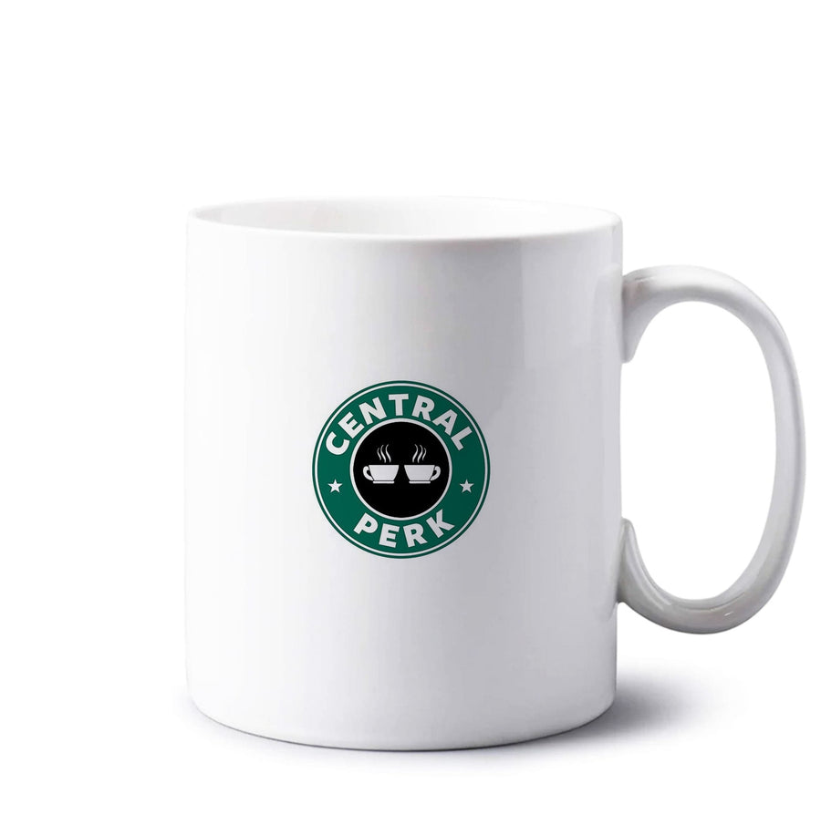 Central Perk - Starbucks Logo - Friends Mug