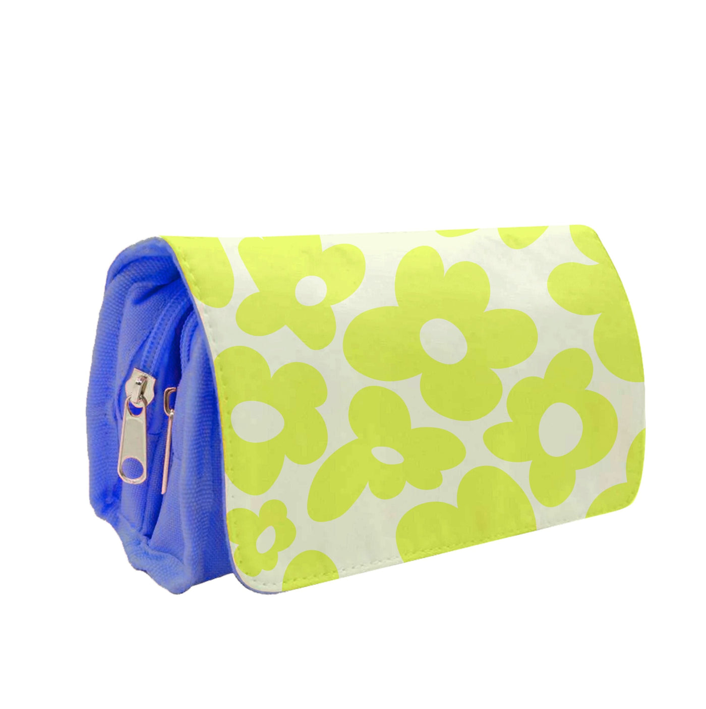 Yellow Flowers - Trippy Patterns Pencil Case