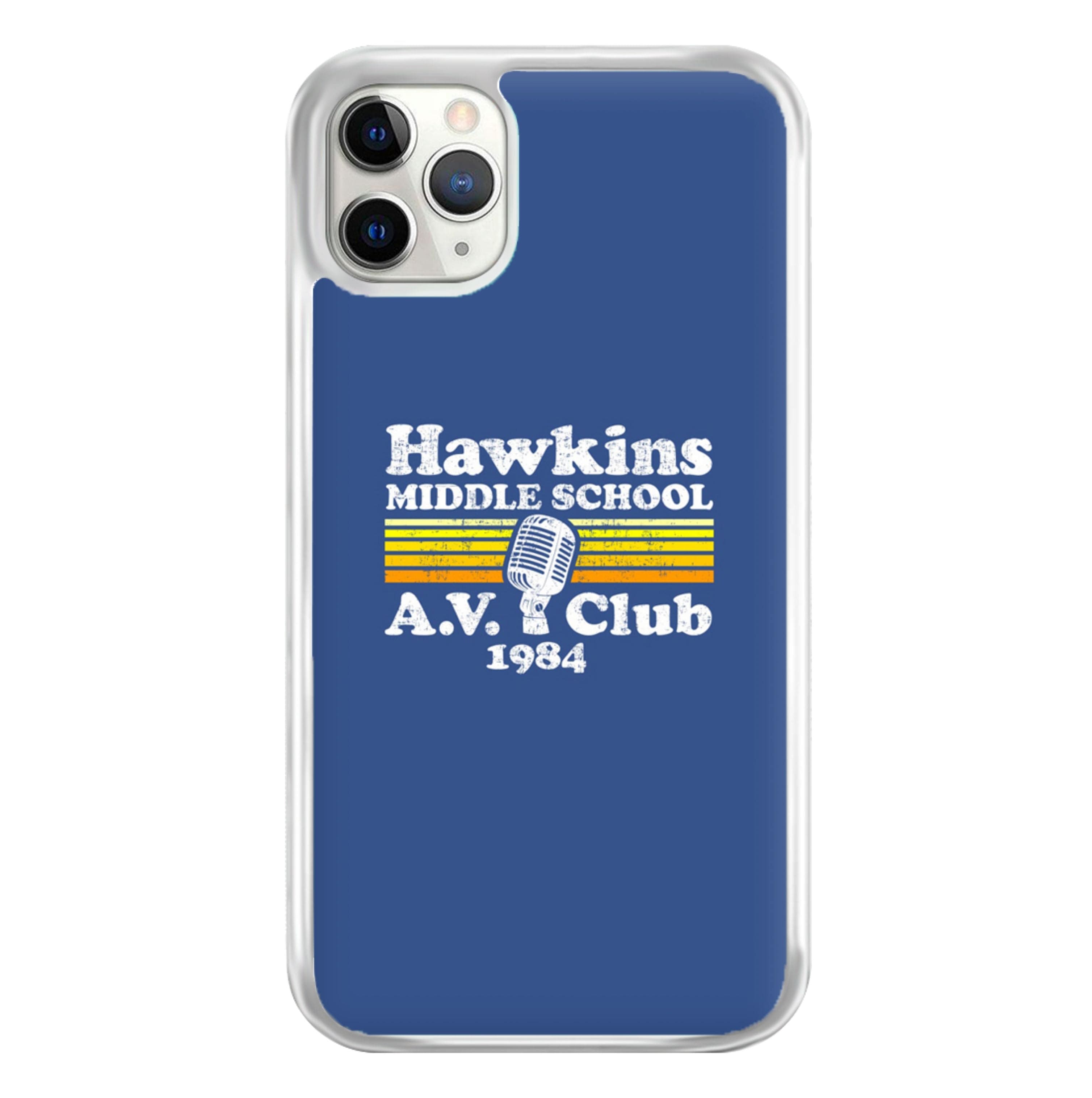 Hawkins Middle School AV Club Phone Case