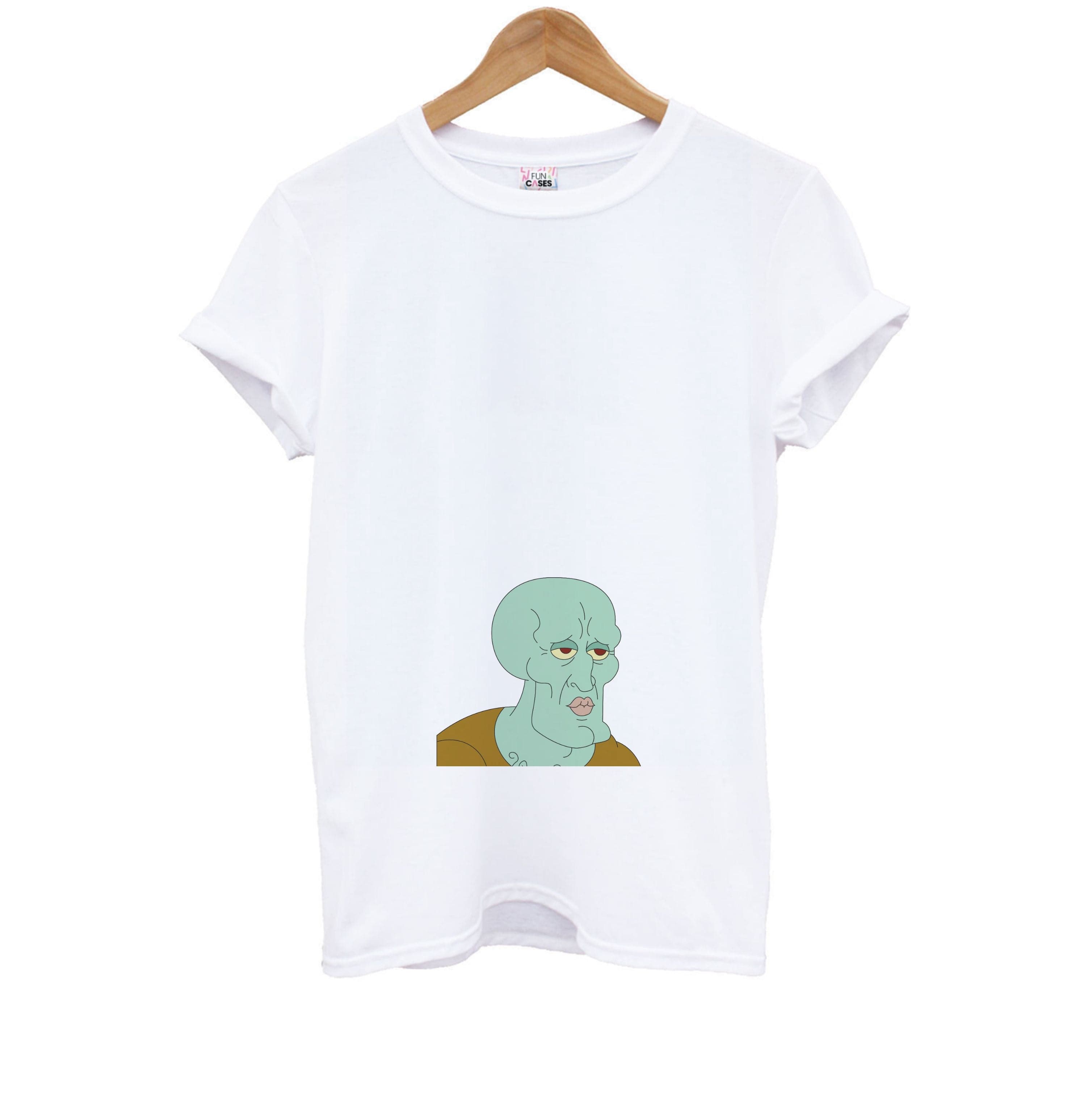 Muscly Squidward Kids T-Shirt