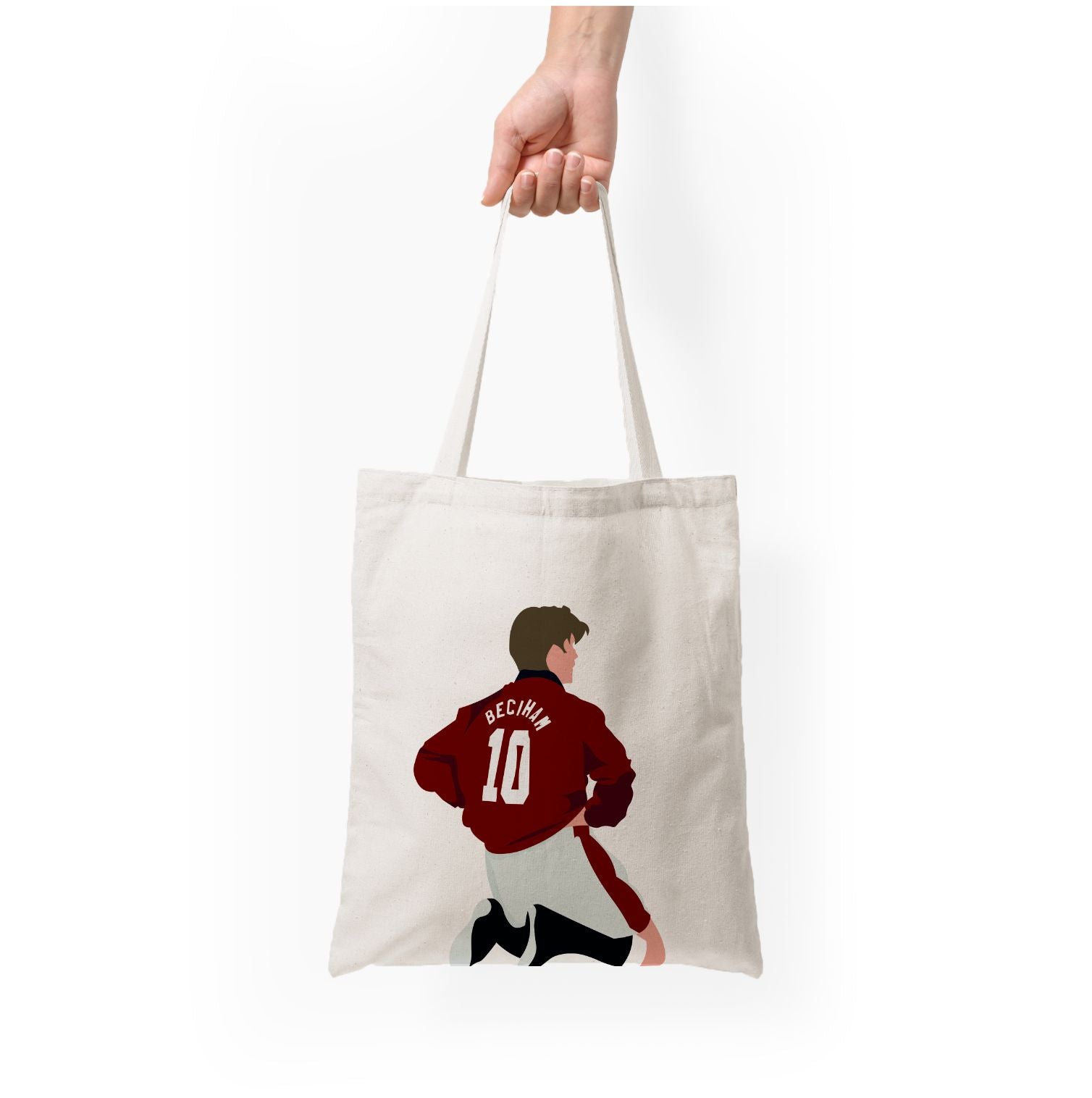 Beckham - Football Tote Bag