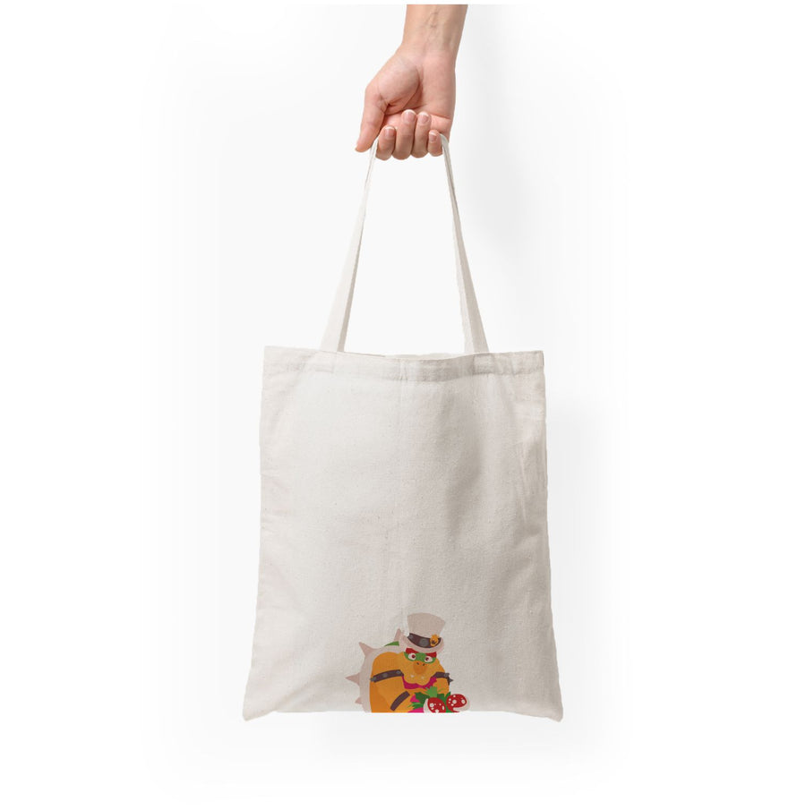 Boswer Dressed Up - The Super Mario Bros Tote Bag