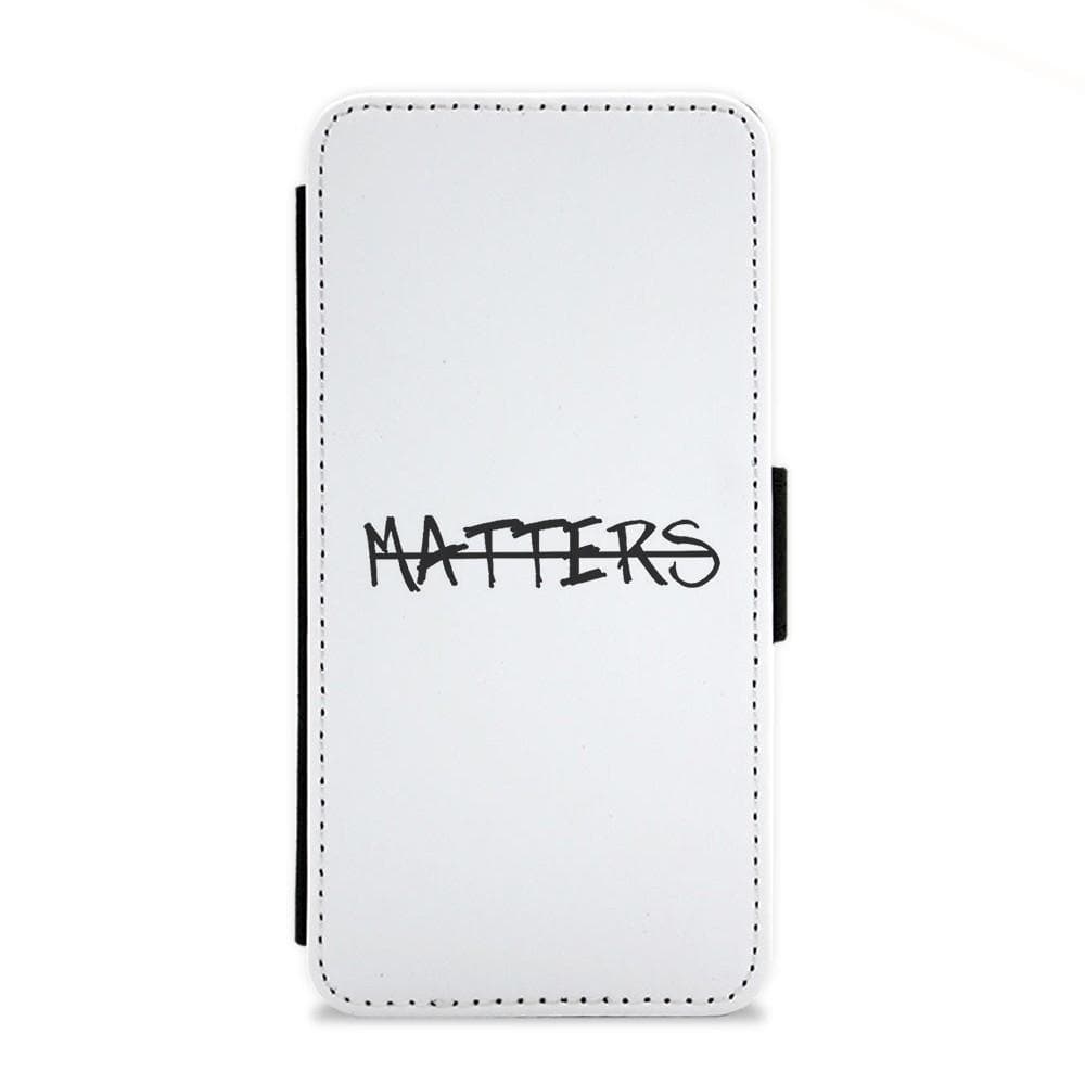 Nothing Matters - Dolan Twins Flip Wallet Phone Case - Fun Cases