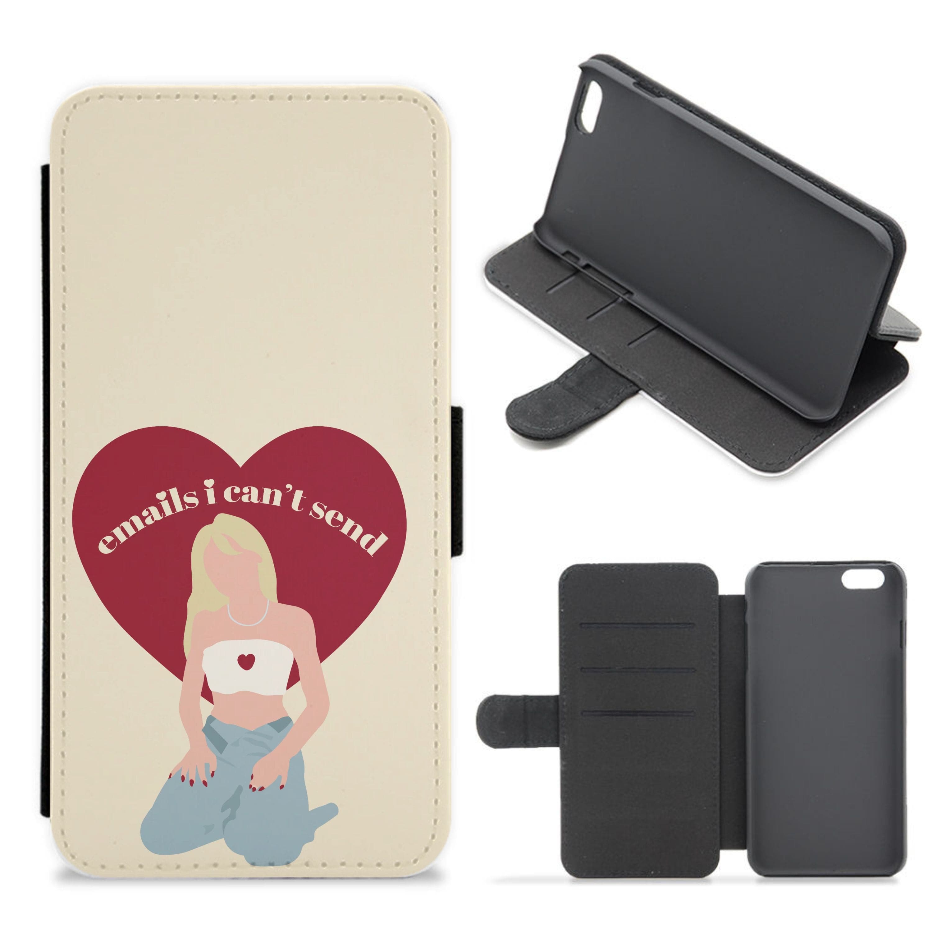 Emails I Can't Send Flip / Wallet Phone Case