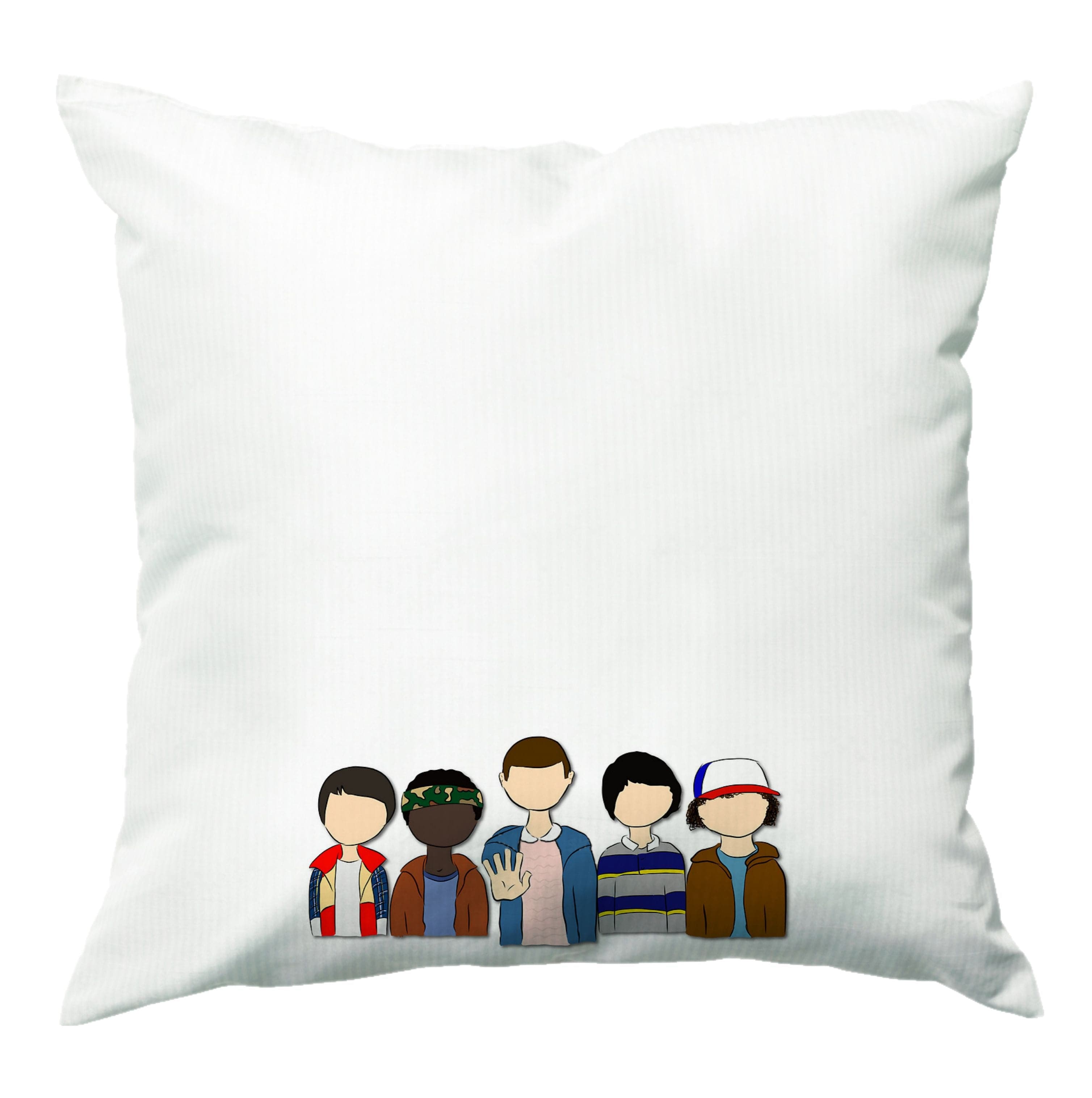 Stranger Cartoon Characters Cushion