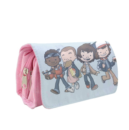 Cartoon Gang Pencil Case