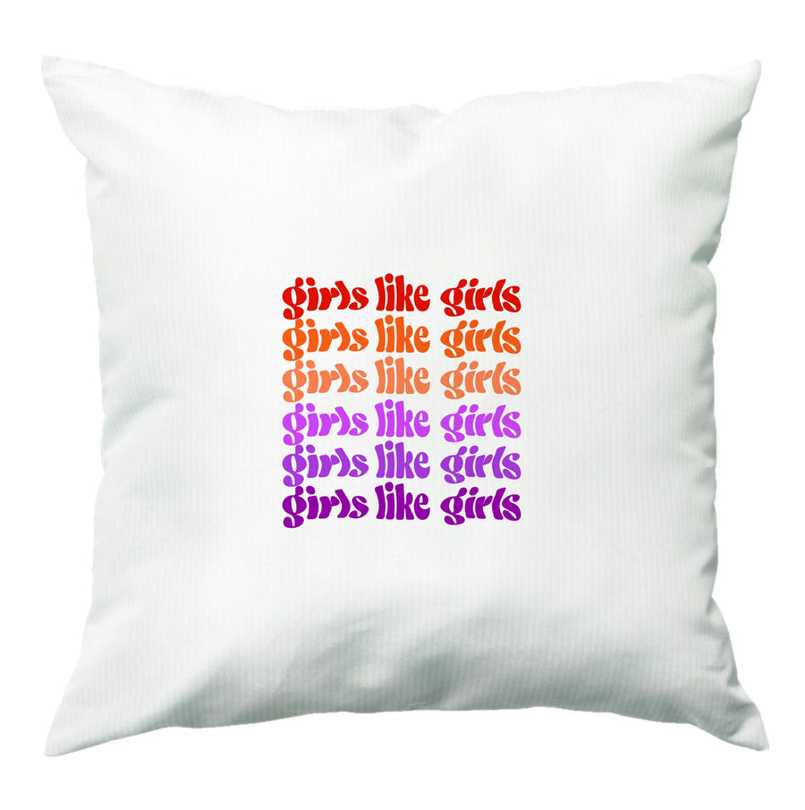 Girls like girls - Pride Cushion