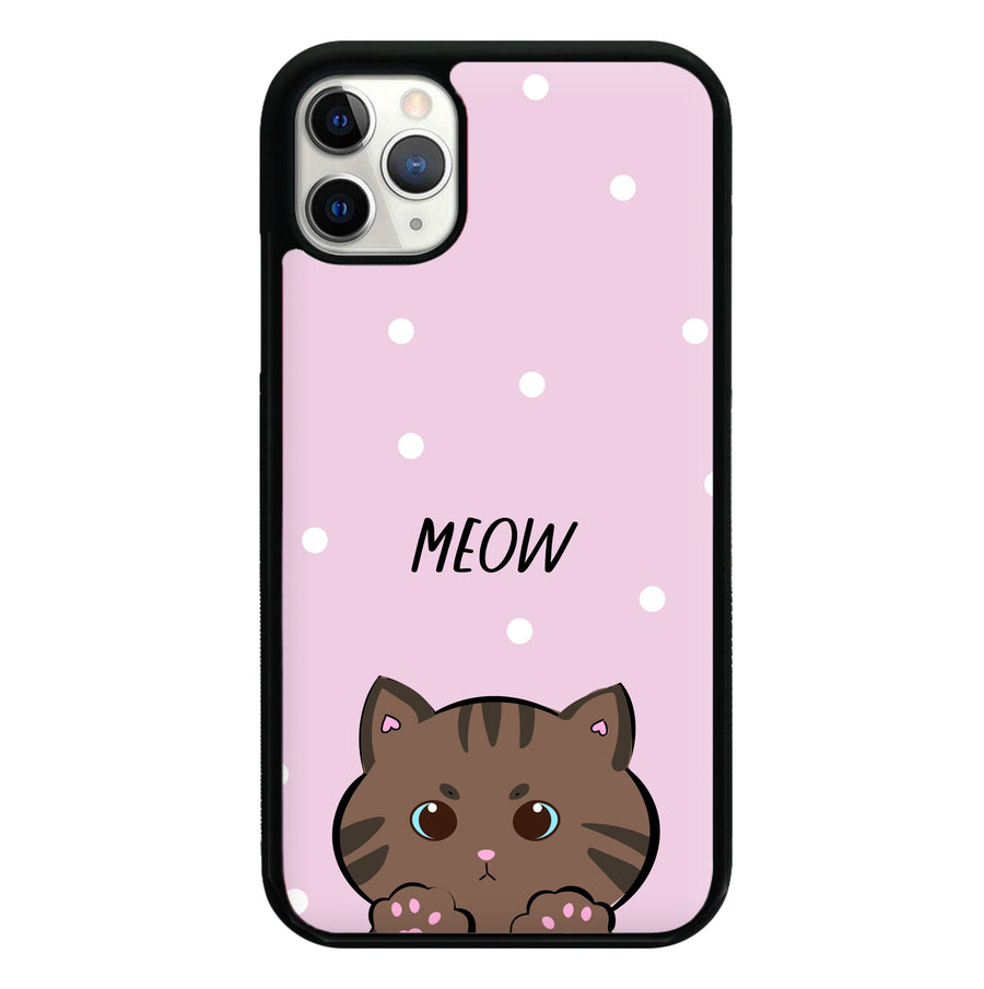 Meow Purple - Cats Phone Case