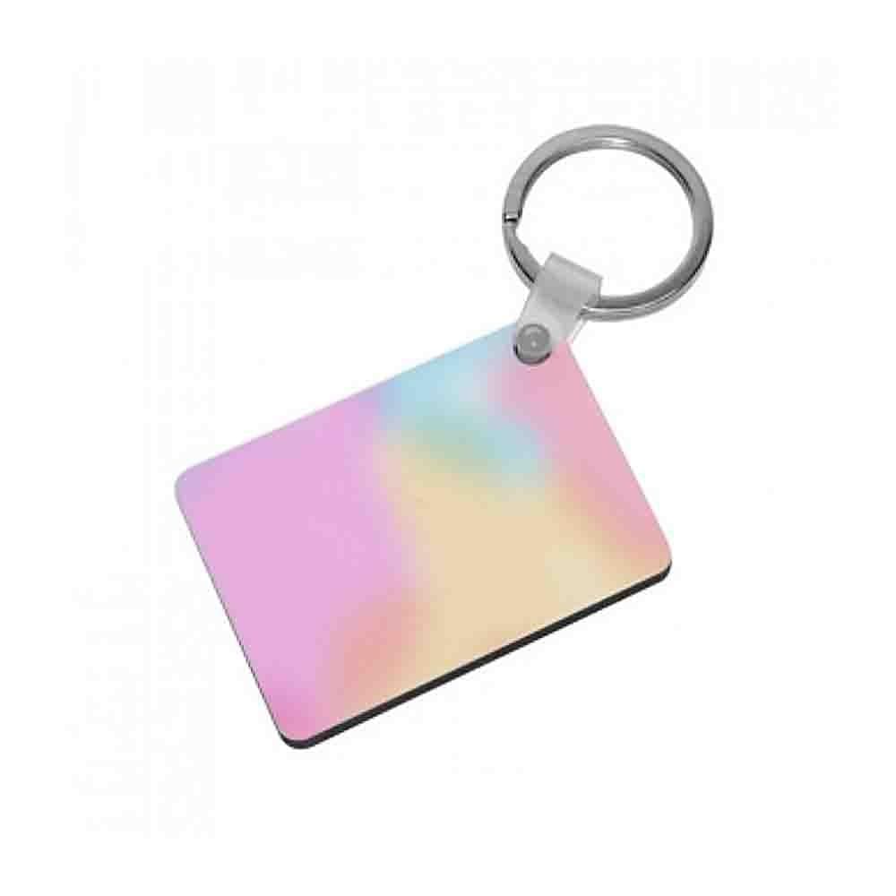 Pastel Clouds Pattern Keyring - Fun Cases