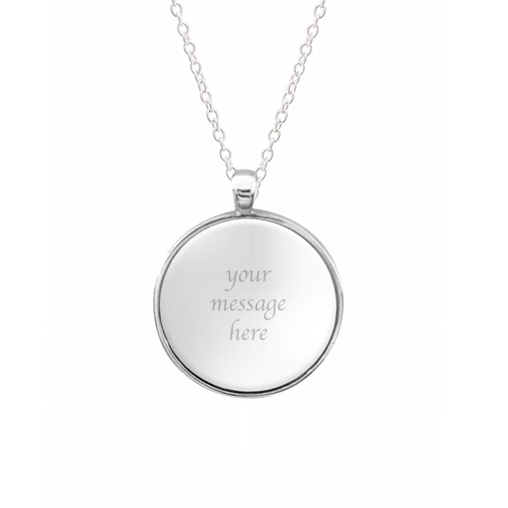 Peach, Please - Funny Pun Necklace