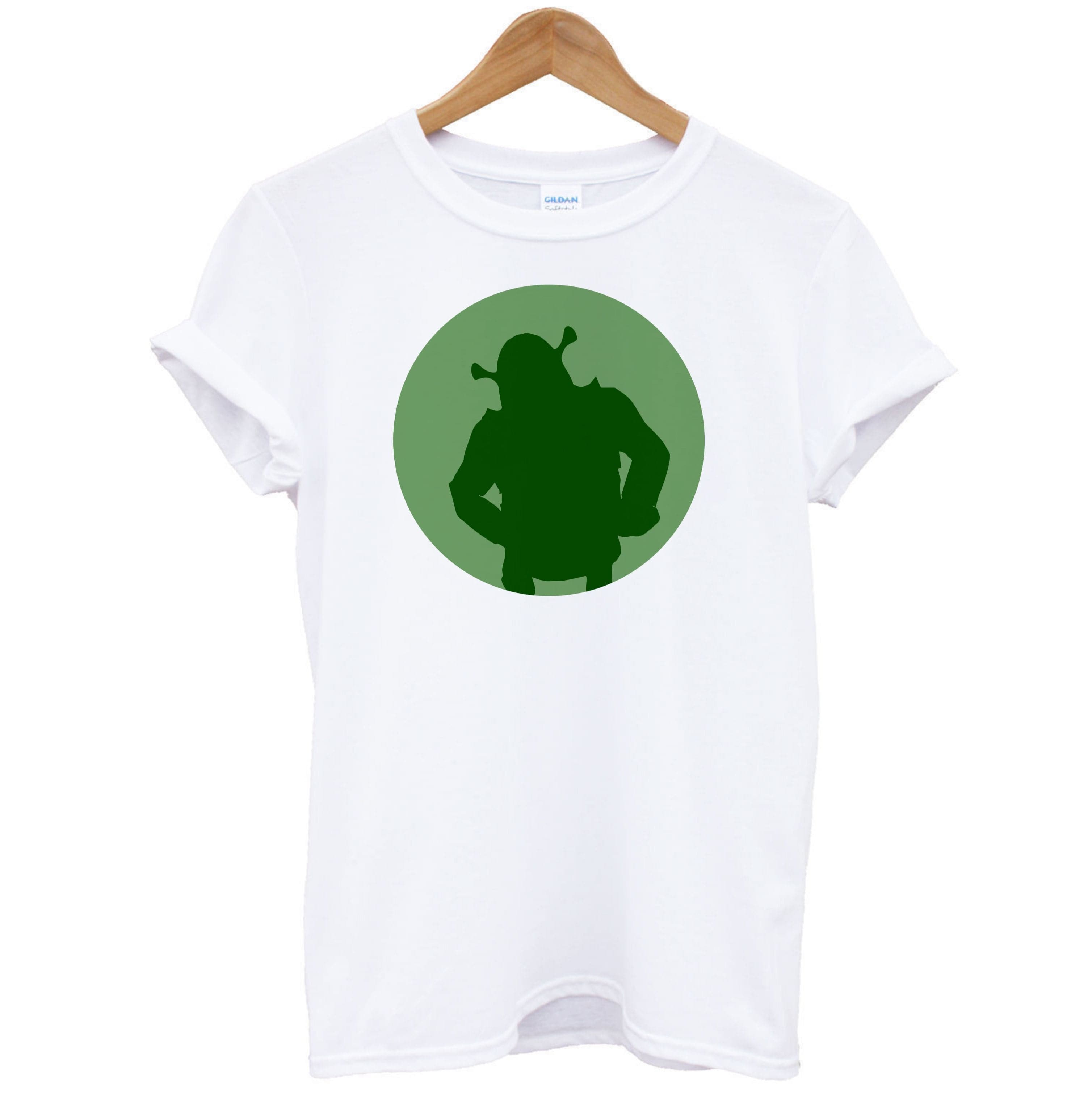 Green Ogre Outline T-Shirt