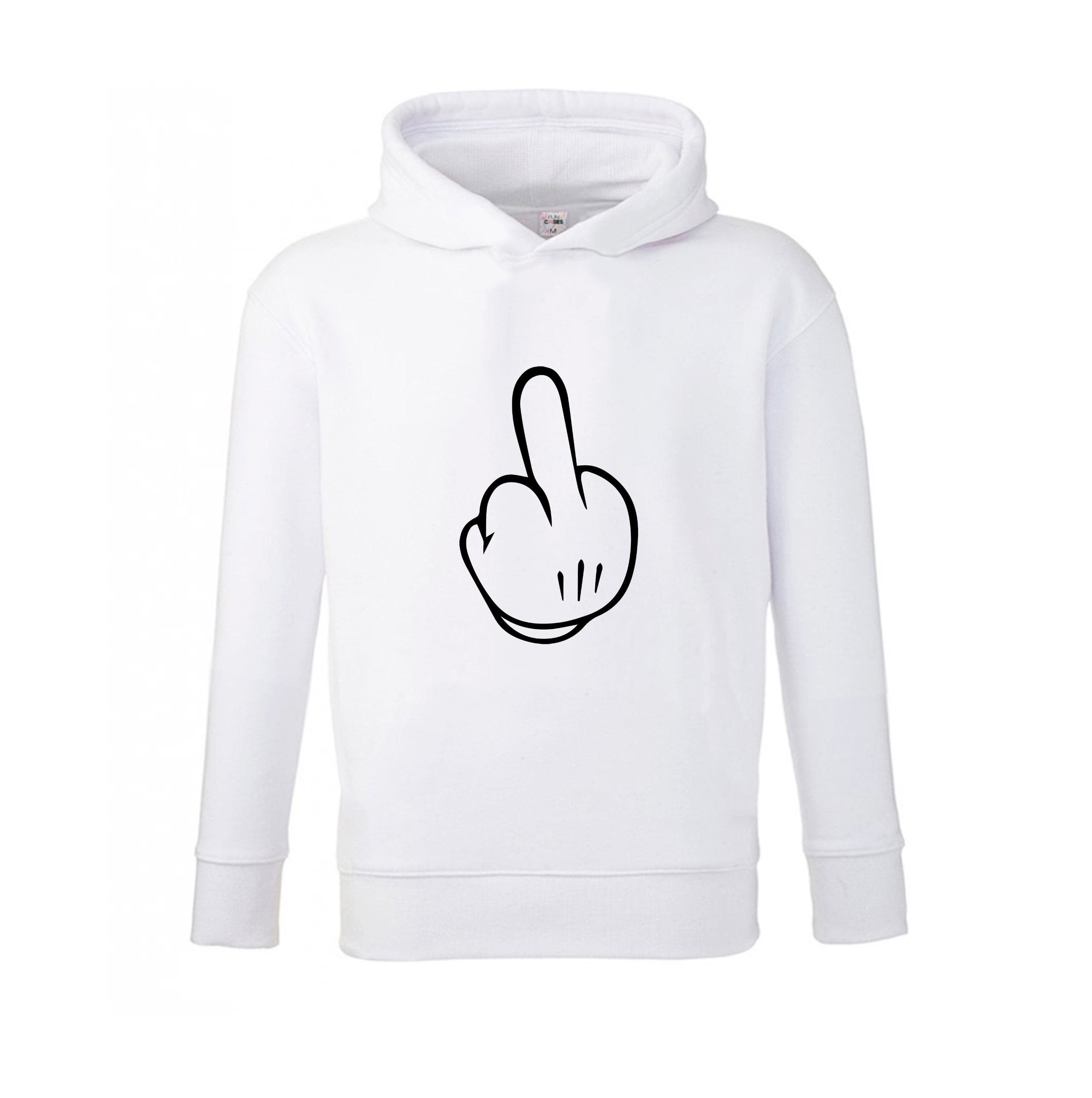 Fairytale Mouse Middle Finger Kids Hoodie