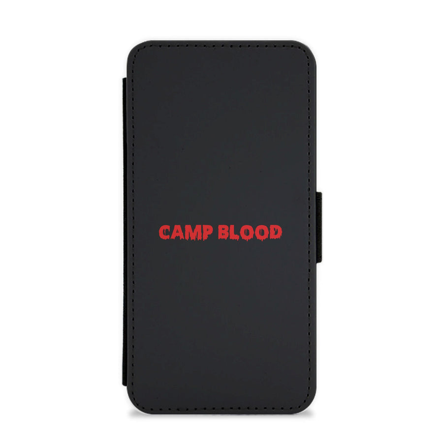 Camp Blood - Friday The 13th Flip / Wallet Phone Case