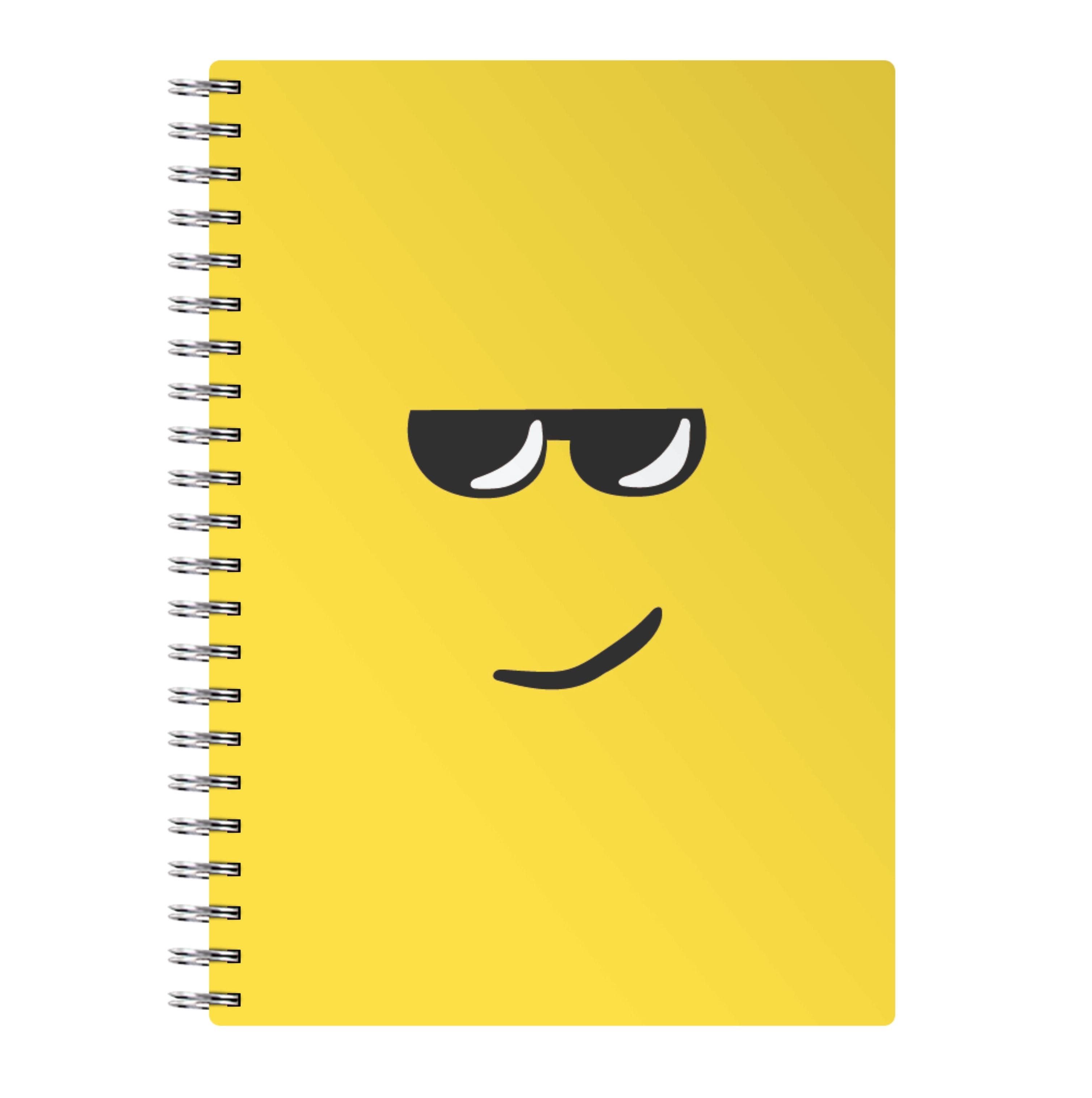 Yellow Face Shades Notebook