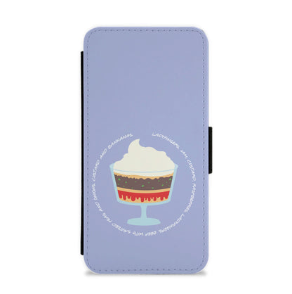 Ladyfingers, Jam, Custard Flip / Wallet Phone Case