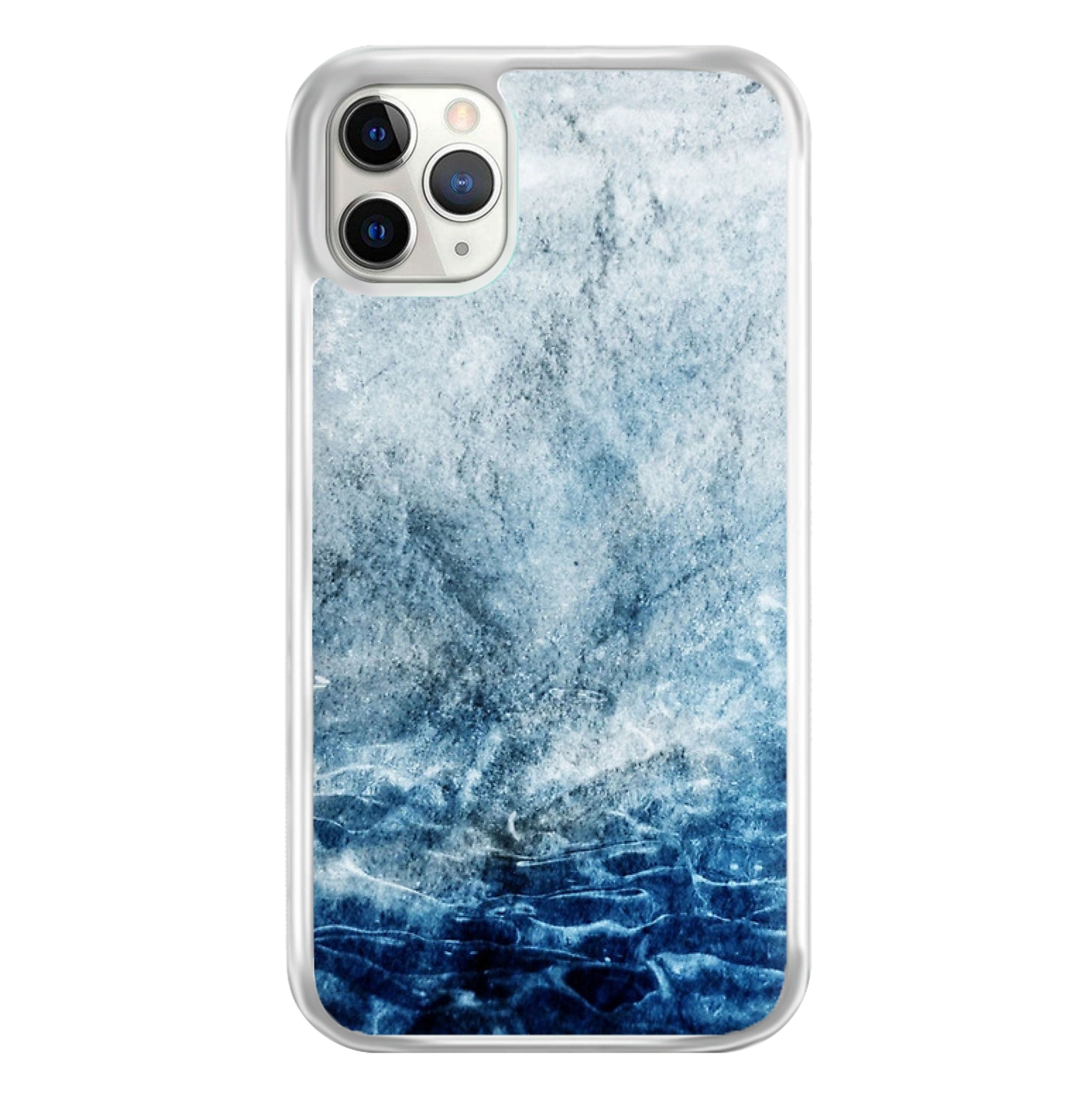 Sea Blue Marble Phone Case