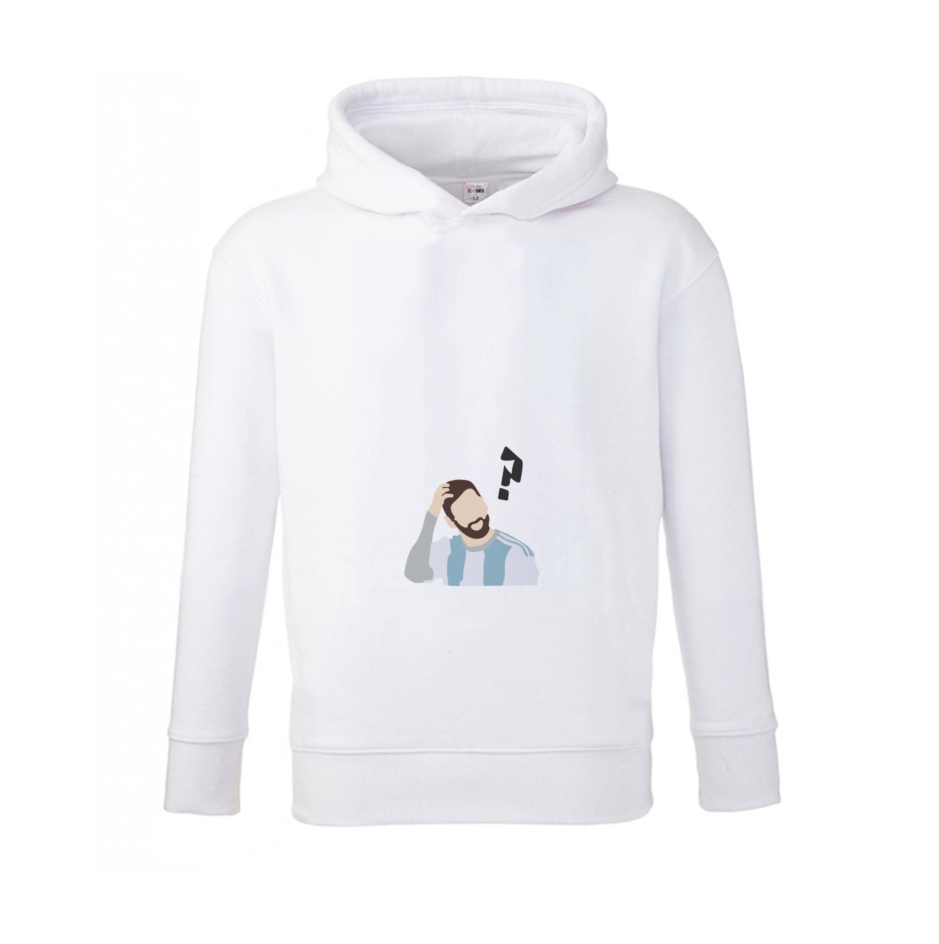 Question Mark - Messi Kids Hoodie