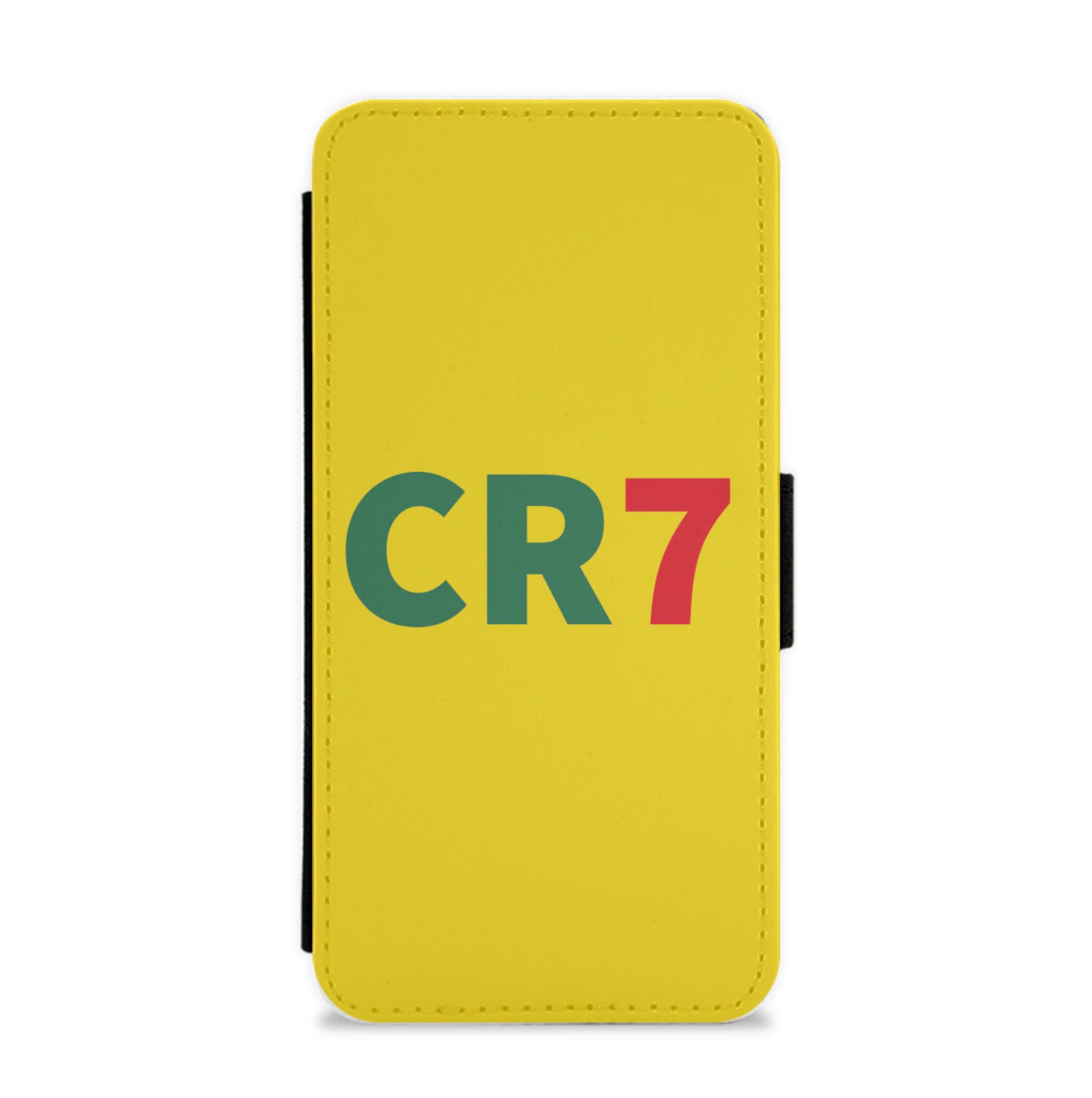 CR7 Logo - Ronaldo Flip / Wallet Phone Case