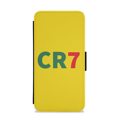 CR7 Logo - Ronaldo Flip / Wallet Phone Case