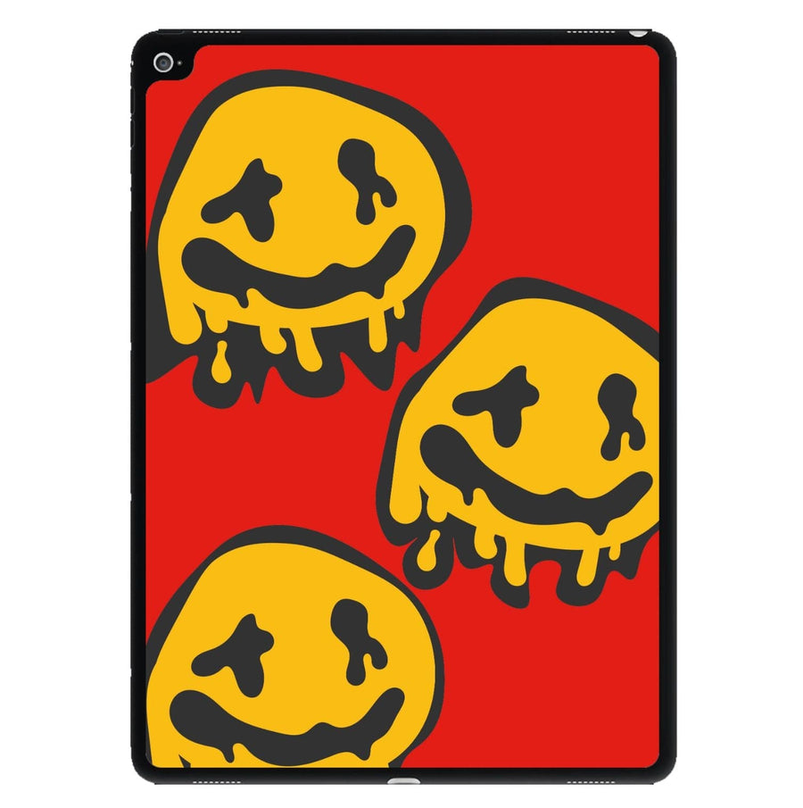 Dripping Smiley - Skate Aesthetic  iPad Case