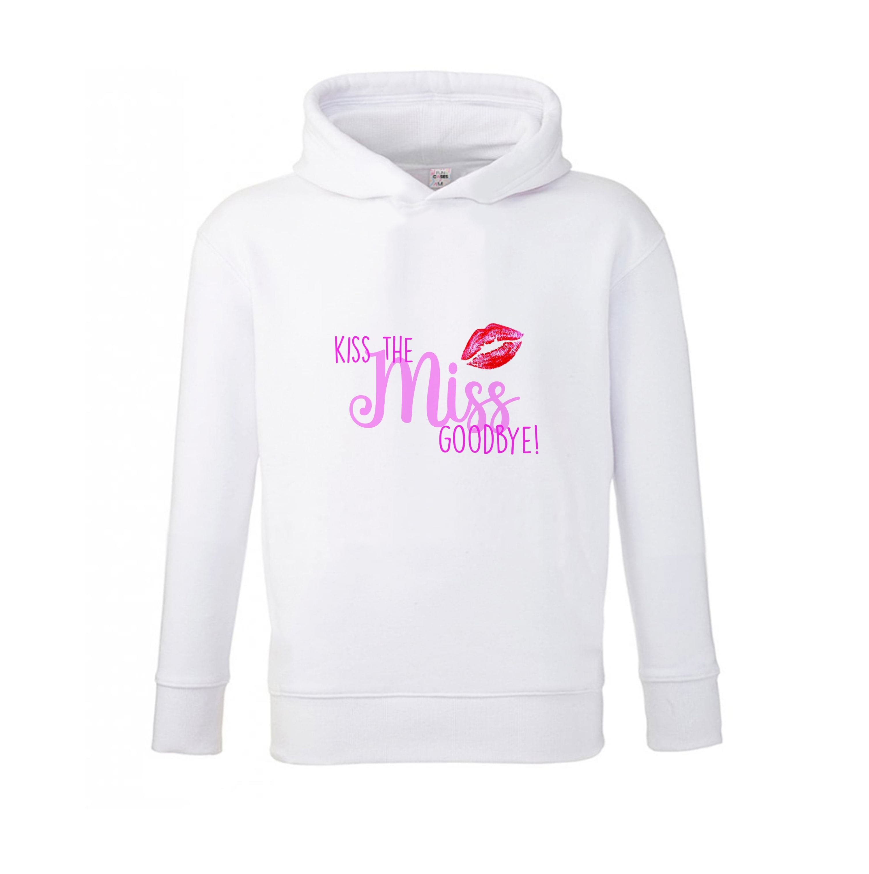 Kiss The Miss Goodbye - Bridal Kids Hoodie