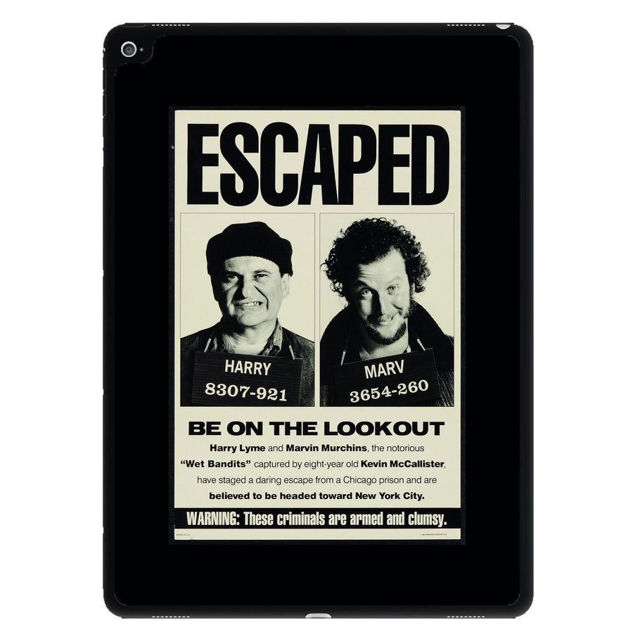 Escaped - Home Alone iPad Case
