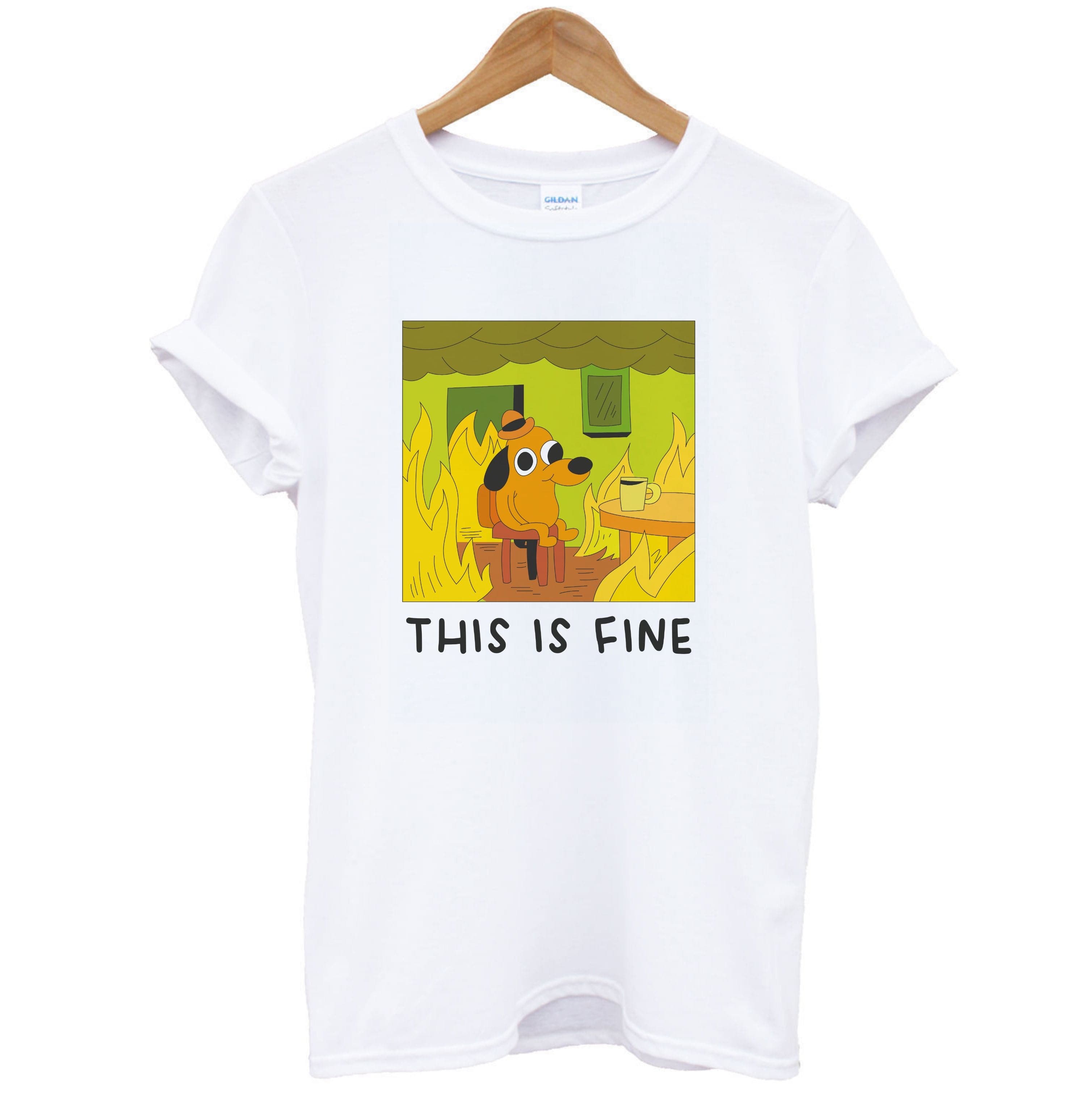 This Is Fine - Memes T-Shirt