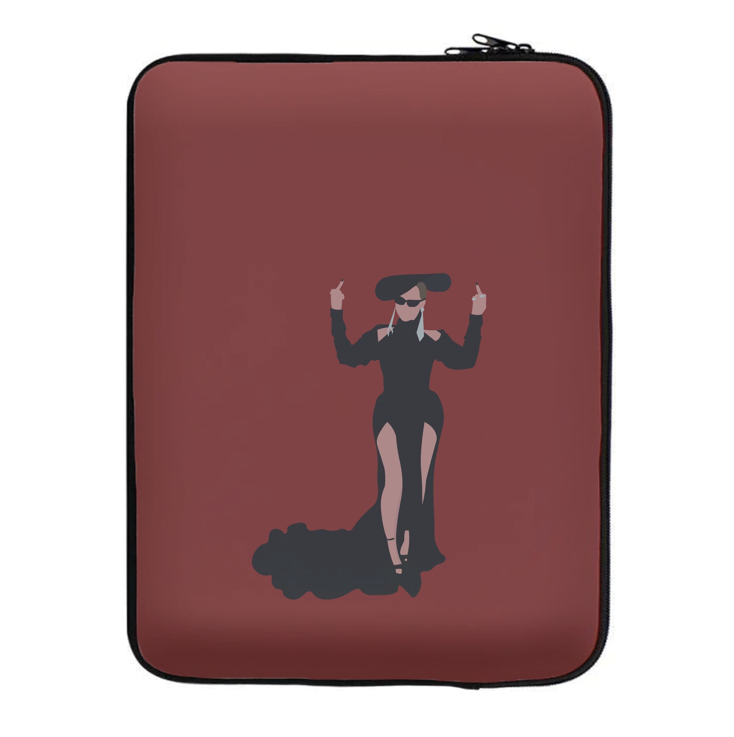 Middle Fingers - Queen B Laptop Sleeve