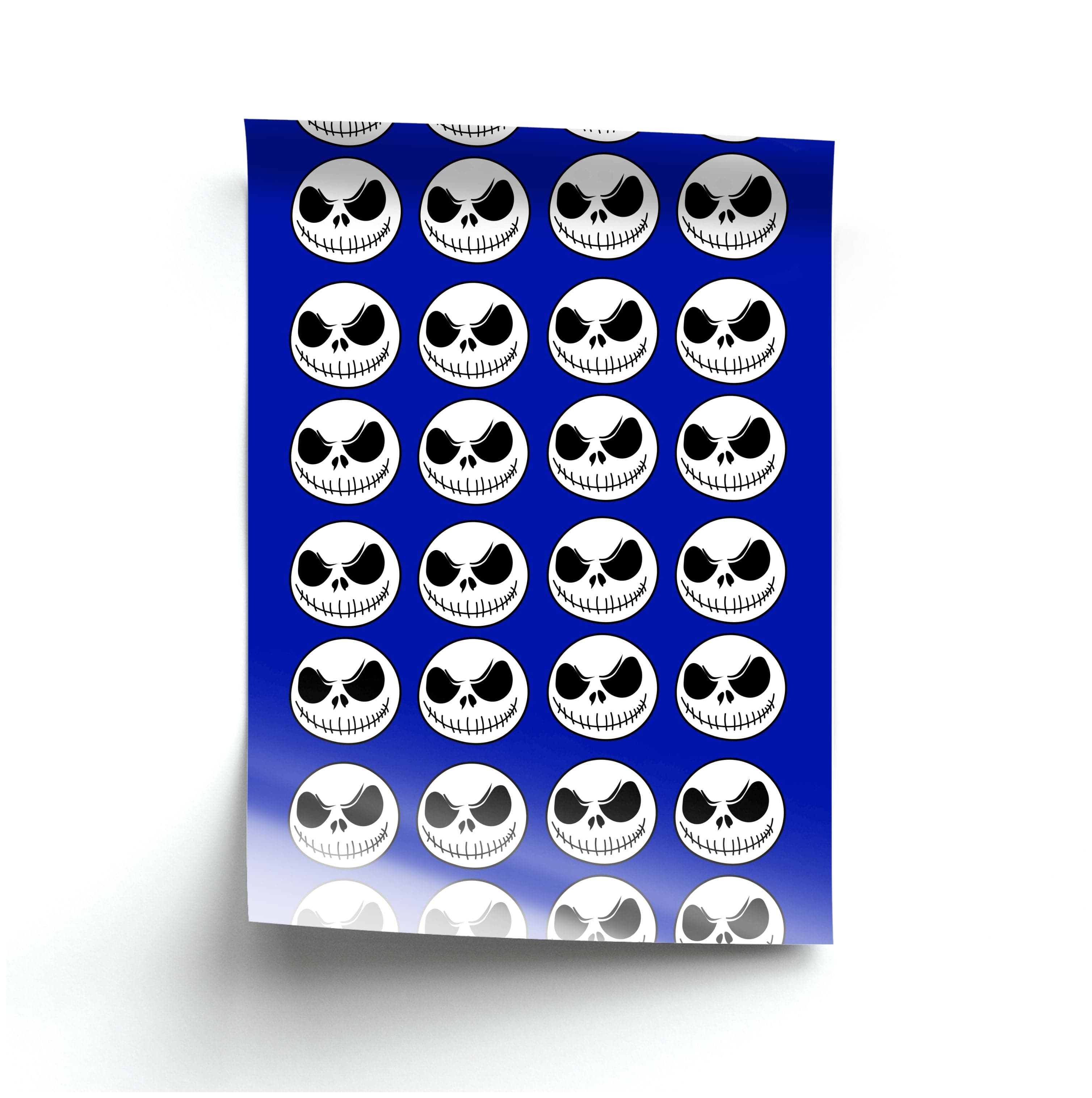 Skellington Pattern - TNBC Poster