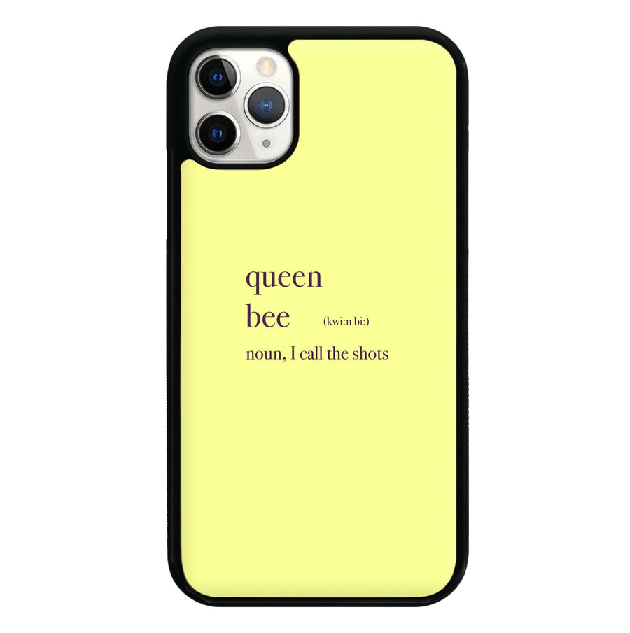Queen Bee Definition - Beyonce Phone Case