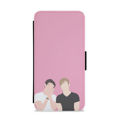 Selfie - S & C Flip / Wallet Phone Case